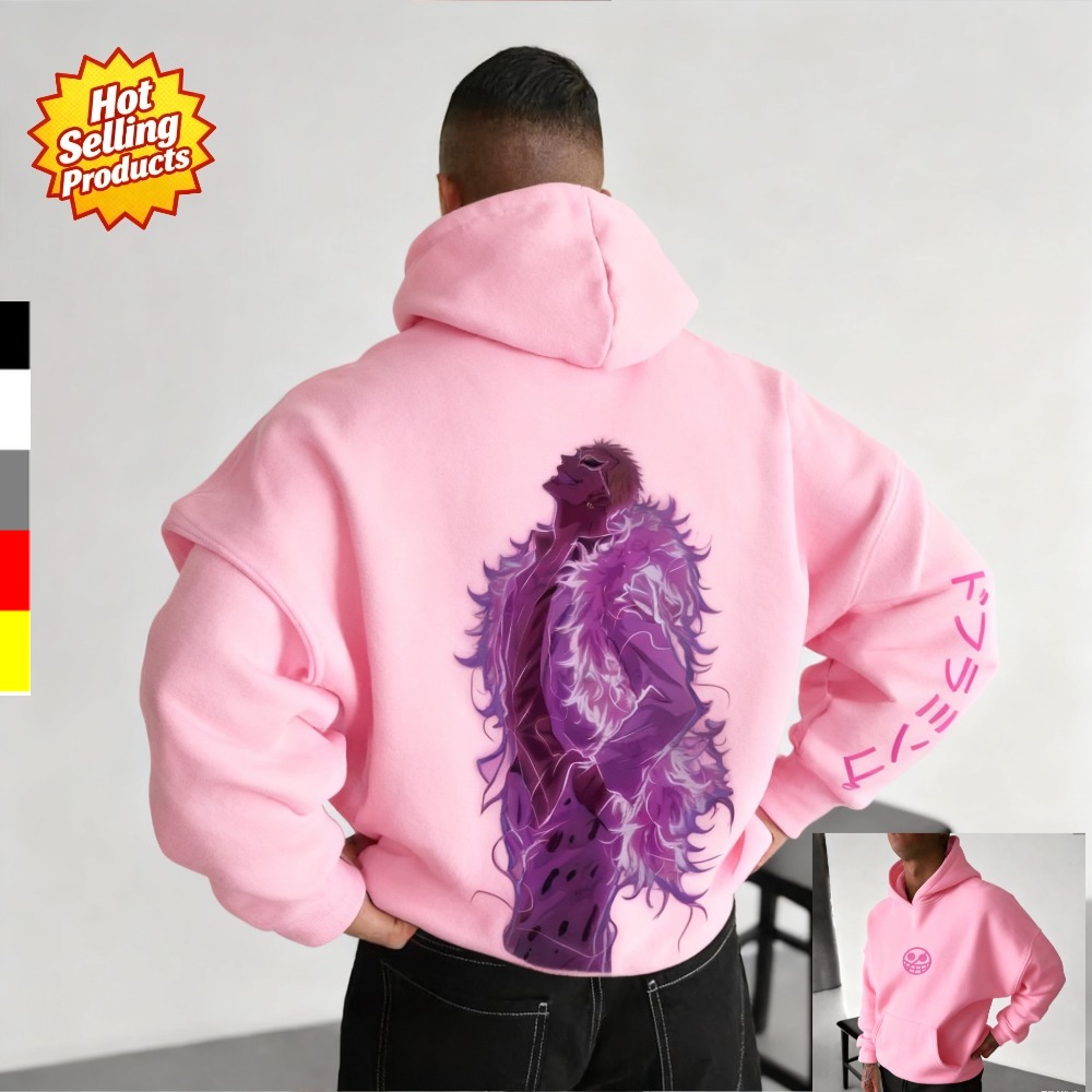 Winter Clothing Japan - One Piece Hoodie Donquixote Doflamingo New