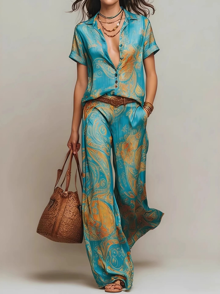 Women's Boho Paisley Print Two - Winter Clothing Sale recension och pris