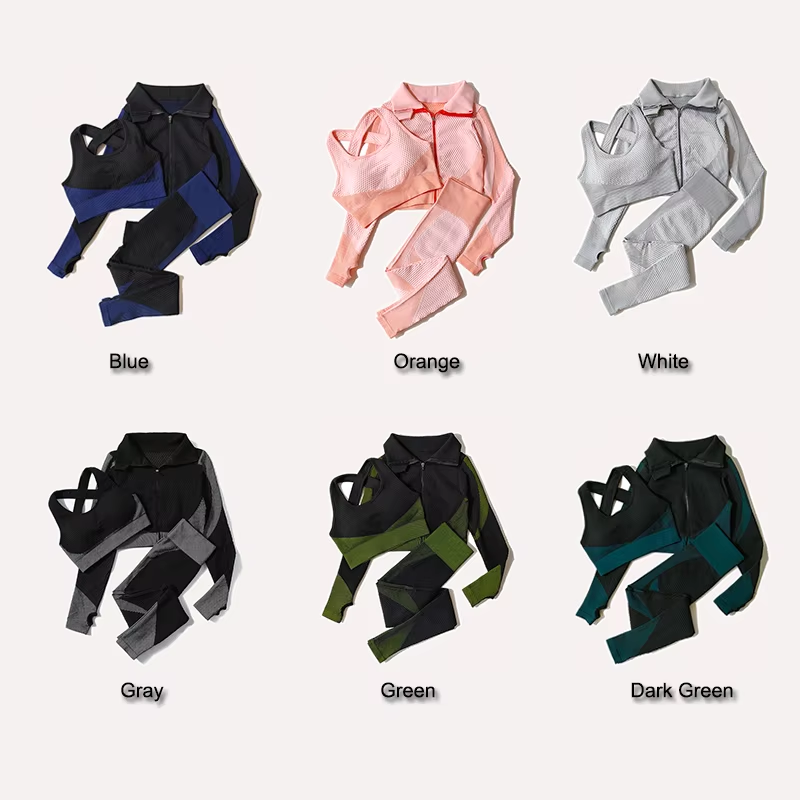 2/3Pcs Women Yoga Suit Seamles - Winter Yoga Clothing recension och pris