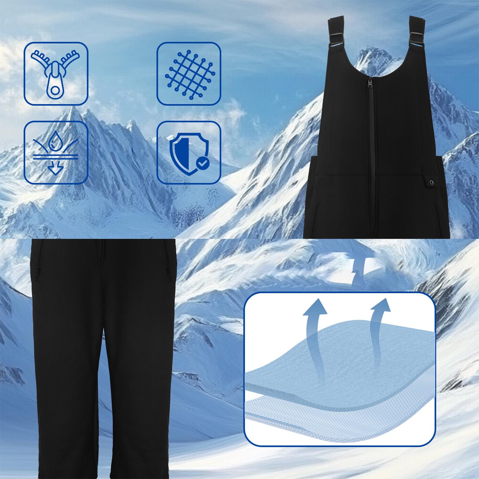 Ski Overalls Women Windproof W - Ski Pants Waterproof recension och pris