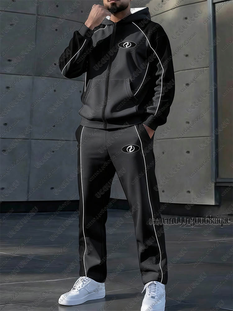 Autumn Winter New Men Tracksui - Winter Clothing Essentials recension och pris