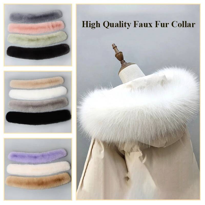 Winter Coat Fur Collar Faux Fu - Winter Clothing Essentials recension och pris