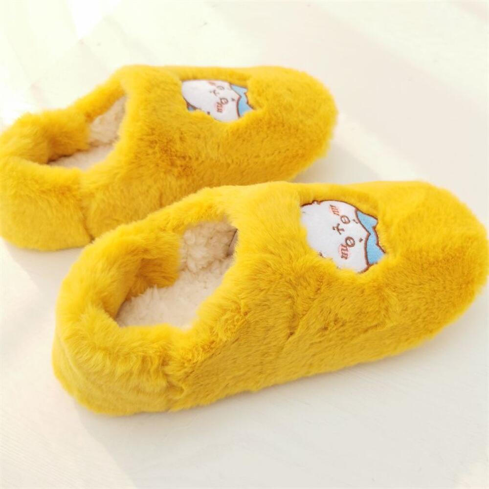 Cartoon Home Plush Slippers Ch - Winter Clothing Japan recension och pris