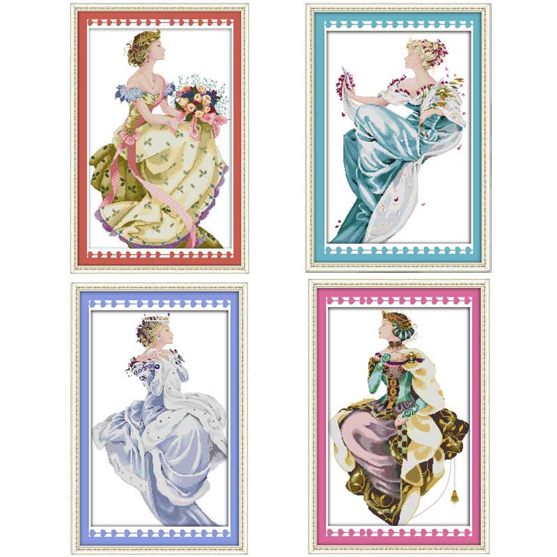 Winter Queen Patterns Counted  - Winter Clothing Pinterest recension och pris