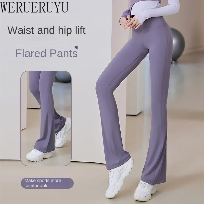 Elegant Yoga Flared Pants Wome - Winter Yoga Clothing recension och pris