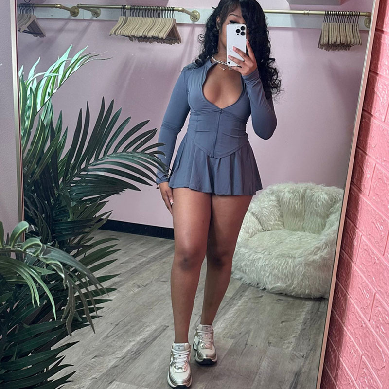 Solid Sporty Fitness Two Piece - Winter Yoga Clothing recension och pris