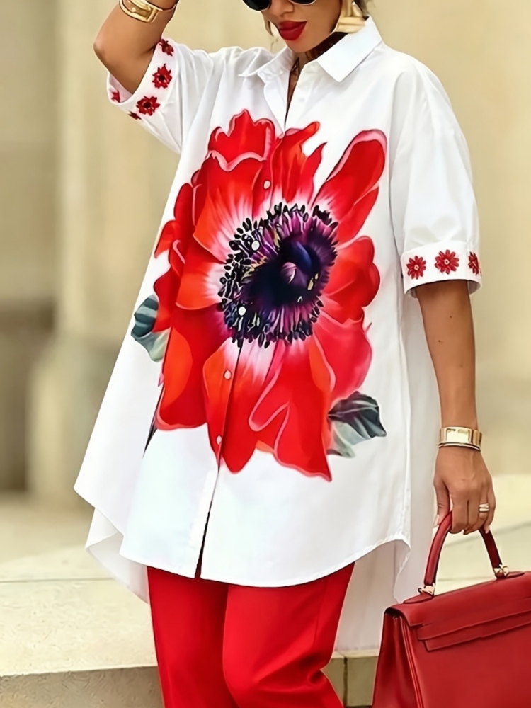 Vintage Women Floral Printed 2 - Winter Clothing Sale recension och pris