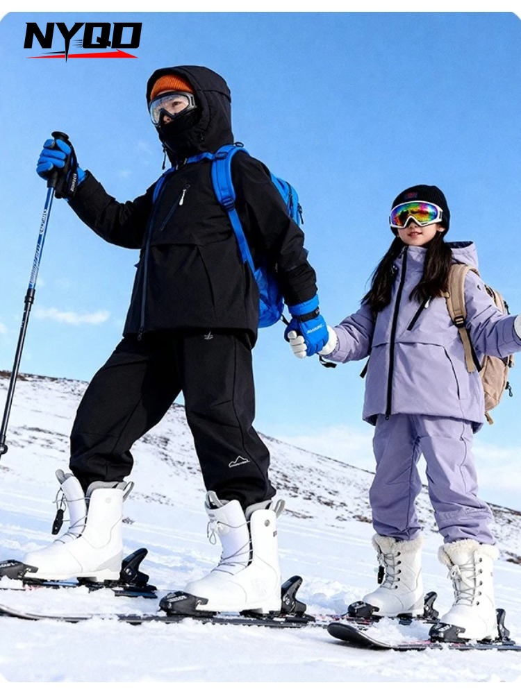 Children's Skiing Wear Top+Bot - Ski Pants Waterproof recension och pris