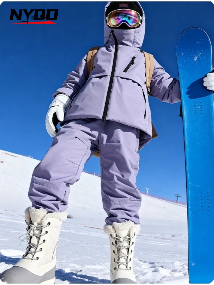 Children's Skiing Wear Top+Bot - Ski Pants Waterproof recension och pris