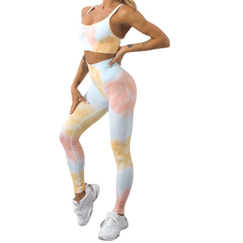 2023 New Tie Dye Yoga Pants Sp - Winter Yoga Clothing recension och pris