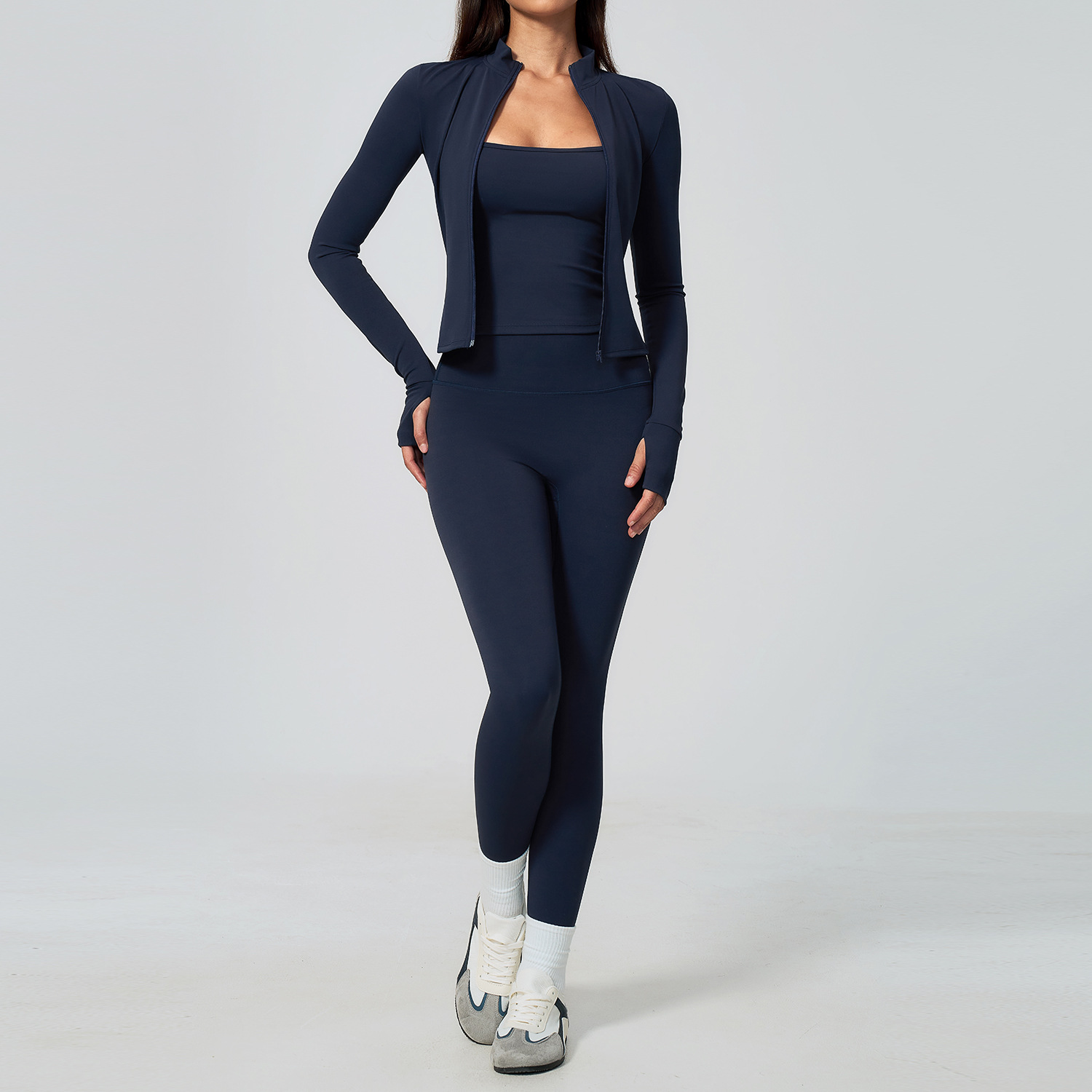 Women Yoga Set 3PCS Workout Se - Winter Yoga Clothing recension och pris