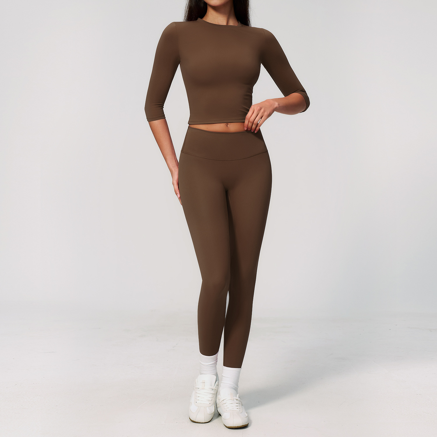 Yoga Suit 2PCS Sports Set Quic - Winter Yoga Clothing recension och pris