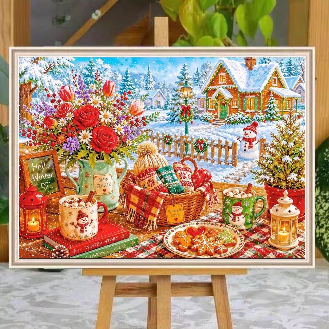 9CT 14ct Winter Printed Kits C - Winter Clothing Pinterest recension och pris