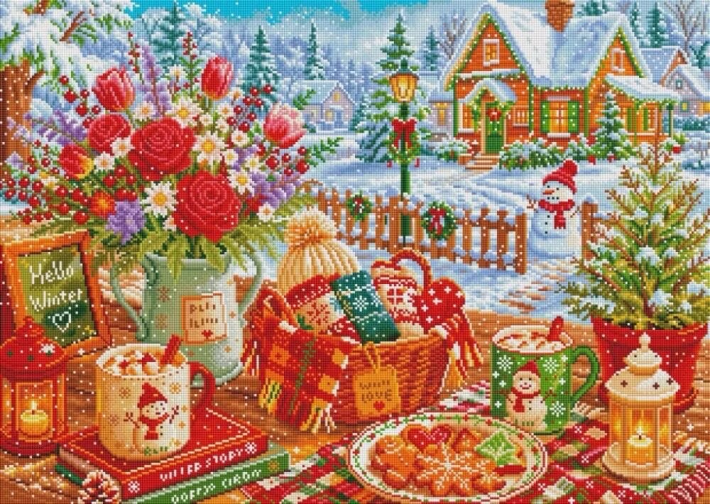 9CT 14ct Winter Printed Kits C - Winter Clothing Pinterest recension och pris