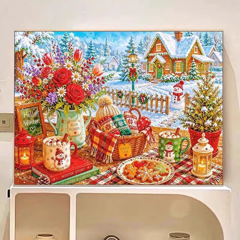 9CT 14ct Winter Printed Kits C - Winter Clothing Pinterest recension och pris