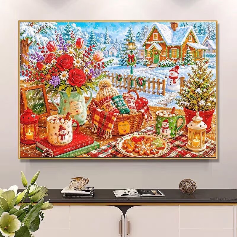 9CT 14ct Winter Printed Kits C - Winter Clothing Pinterest recension och pris